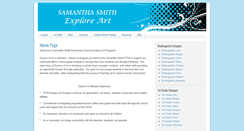 Desktop Screenshot of exploreart.smithptsa.org