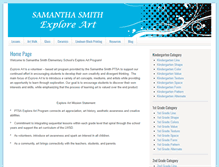 Tablet Screenshot of exploreart.smithptsa.org